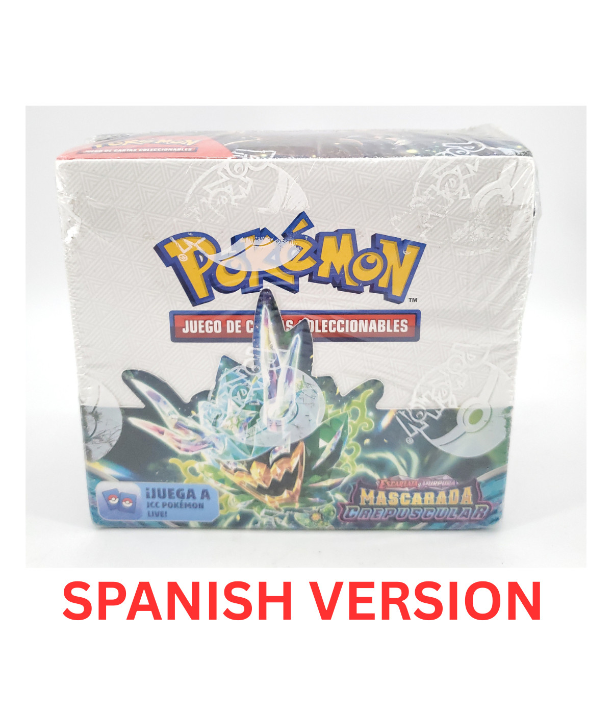 Pokemon TCG Scarlet and Violet Twilight Masquerade Booster Box SPANISH