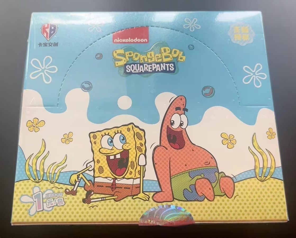 SpongeBob SquarePants KB Collection Trading Card Booster Box 36 Pack Sealed