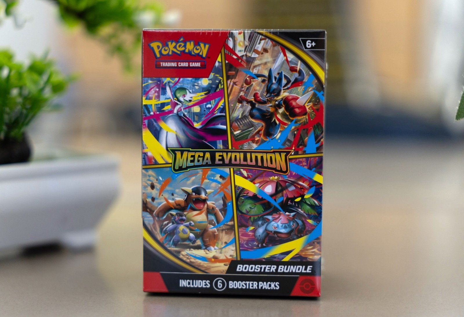 Pokémon TCG Mega Evolution Booster Bundle (6 packs) – Brand New Factory Sealed