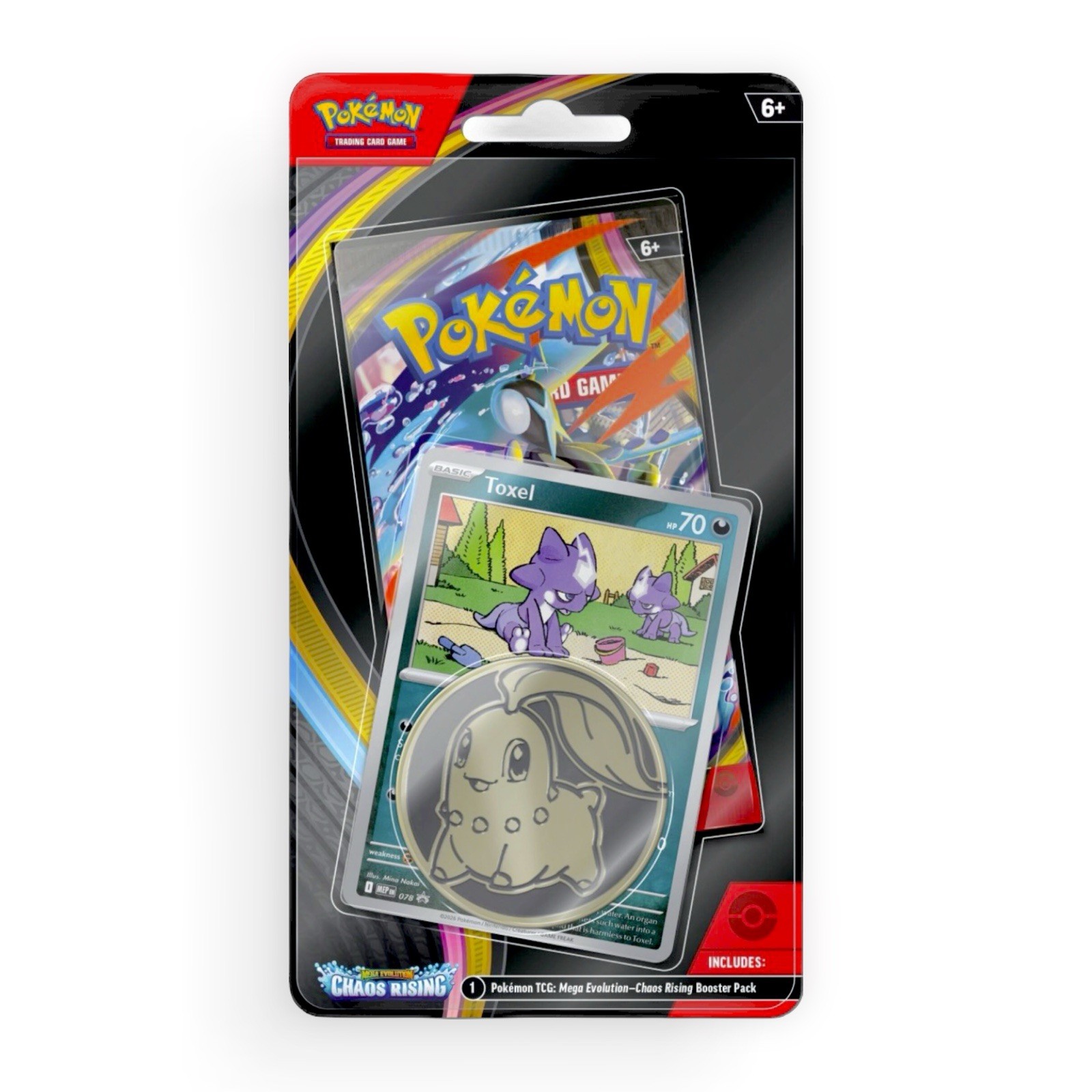 Pokemon ME04 Chaos Rising Checklane Blister – Toxel
