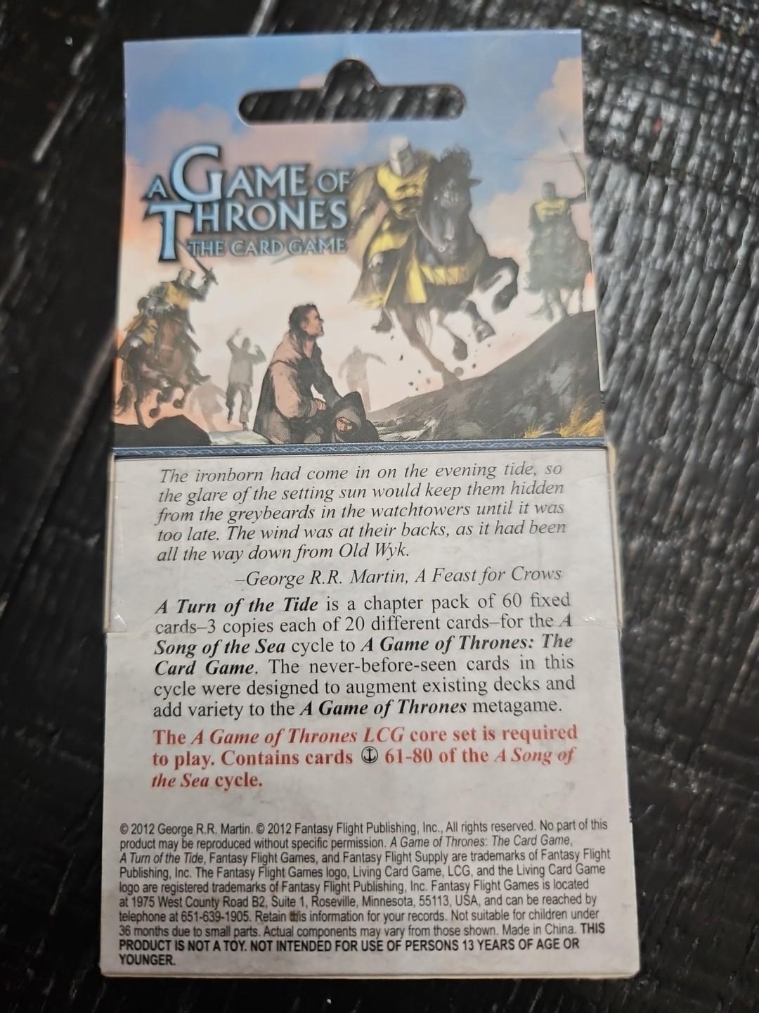 A Game of Thrones LCG (1st Edition): A Turn of the Tide Chapter Pack
