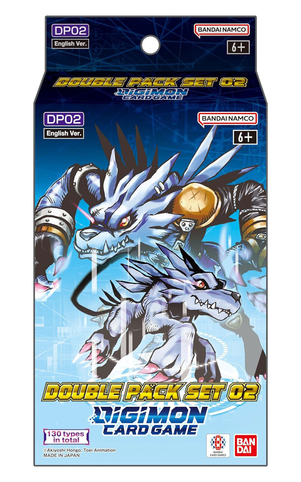 DIGIMON TCG EXCEED APOCALYPSE DOUBLE PACK SET VOLUME 2 (DP-02) FACTORY SEALED