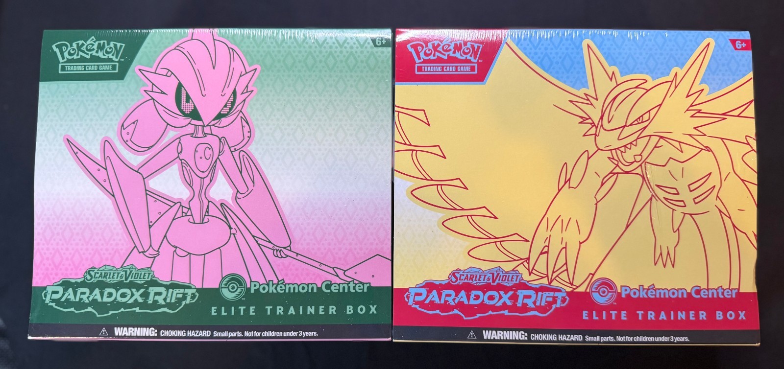 2023 Pokemon Center Scarlet Violet Paradox Rift PKC Elite Trainer Box ETB MINT