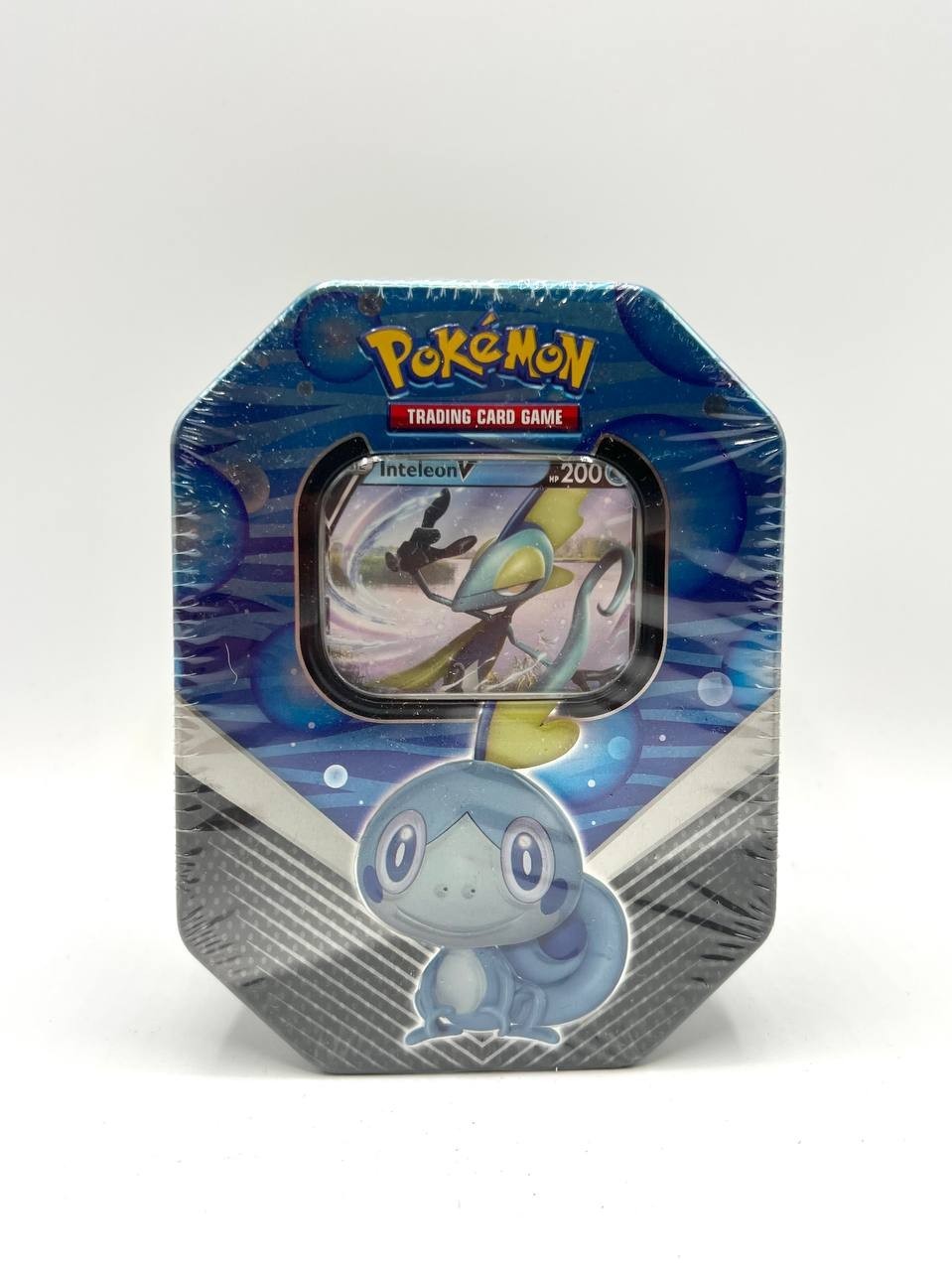 Pokemon Galar Tin Inteleon V Sealed Promo Italian Sealed Promo 4 sachets