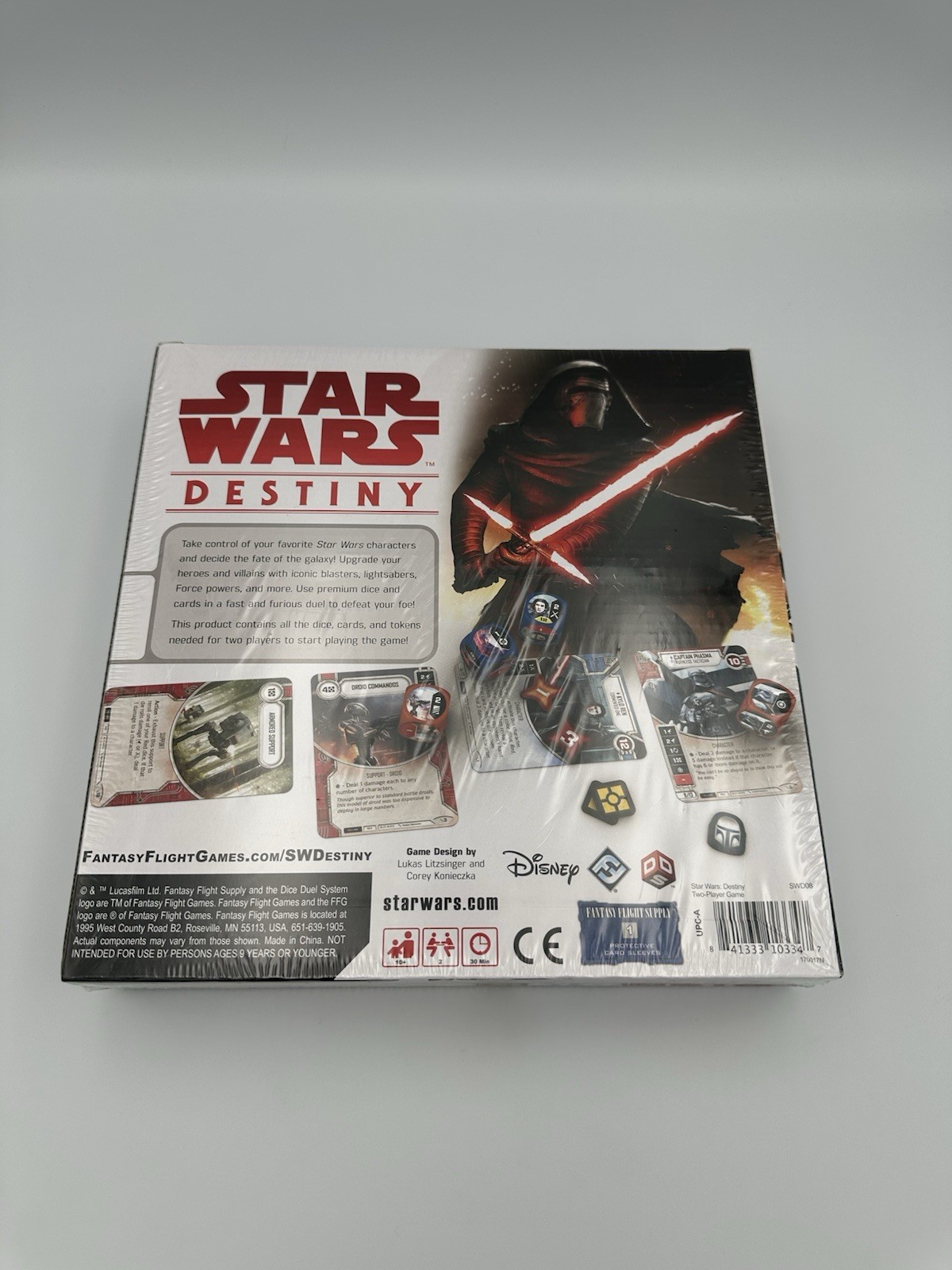 Star Wars Destiny Two Player Dice And Card Game From Fantasy Flight SEALED NEW