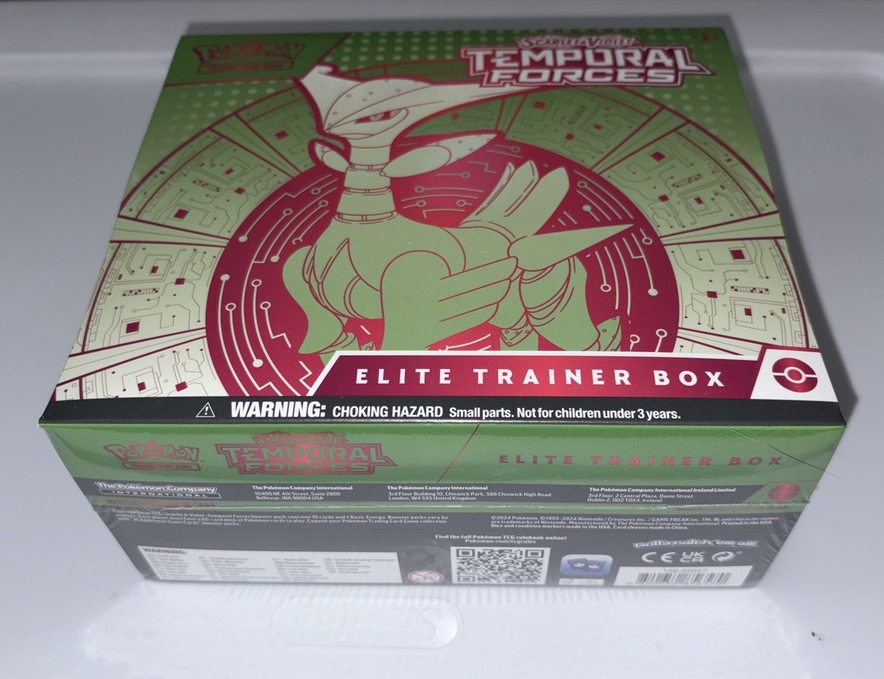 Pokémon TCG: Scarlet and Violet Temporal Forces Elite Trainier Box ETB (SEALED)