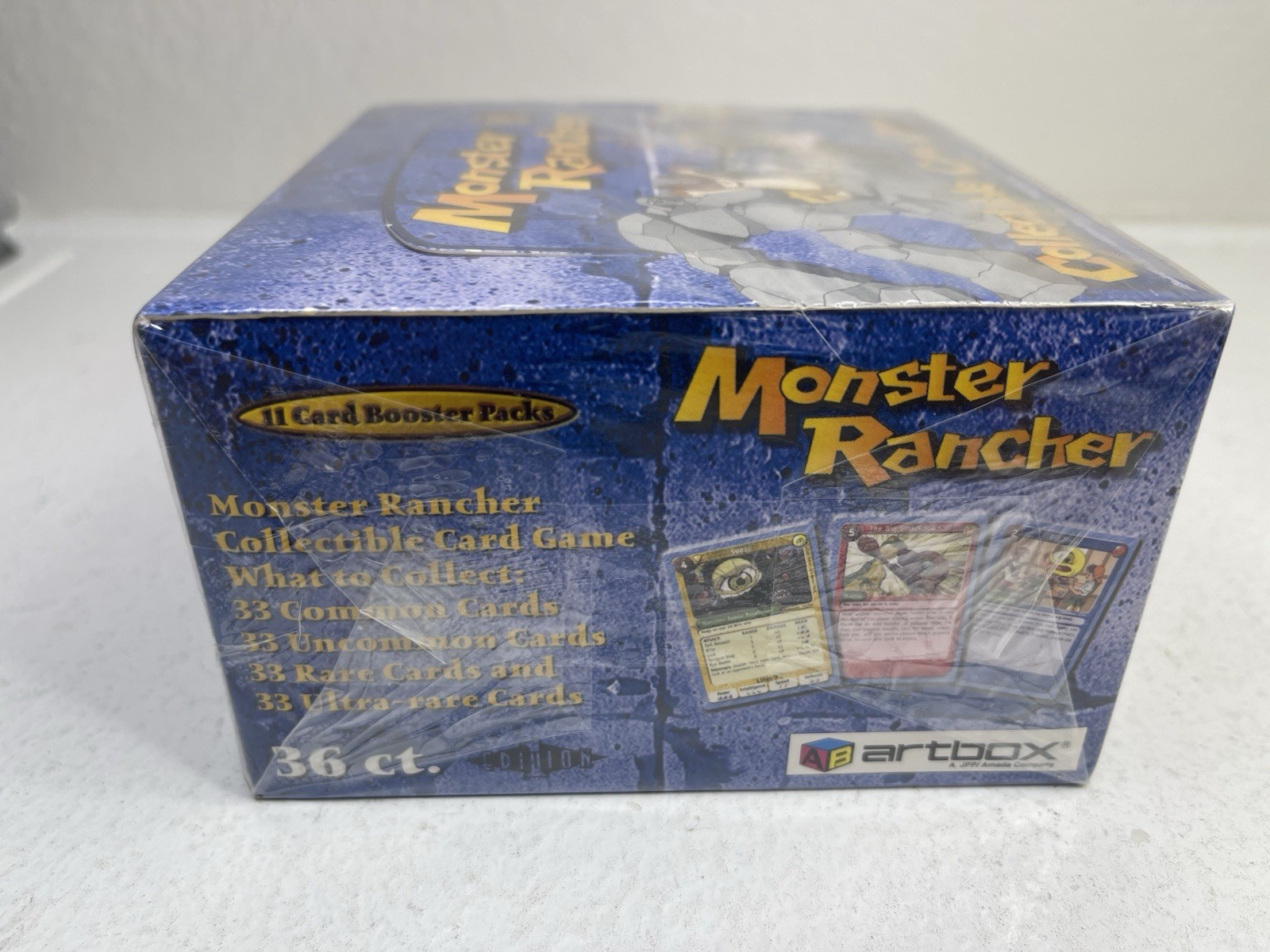 Monster Rancher CCG RARE Booster Box 36 Packs 1st edition NEW SEALED TCG Cards