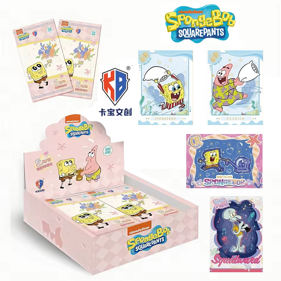 Spongebob Kabao Official Booster Box 30 Pack Trading Cards Anime TCG CCG NEW