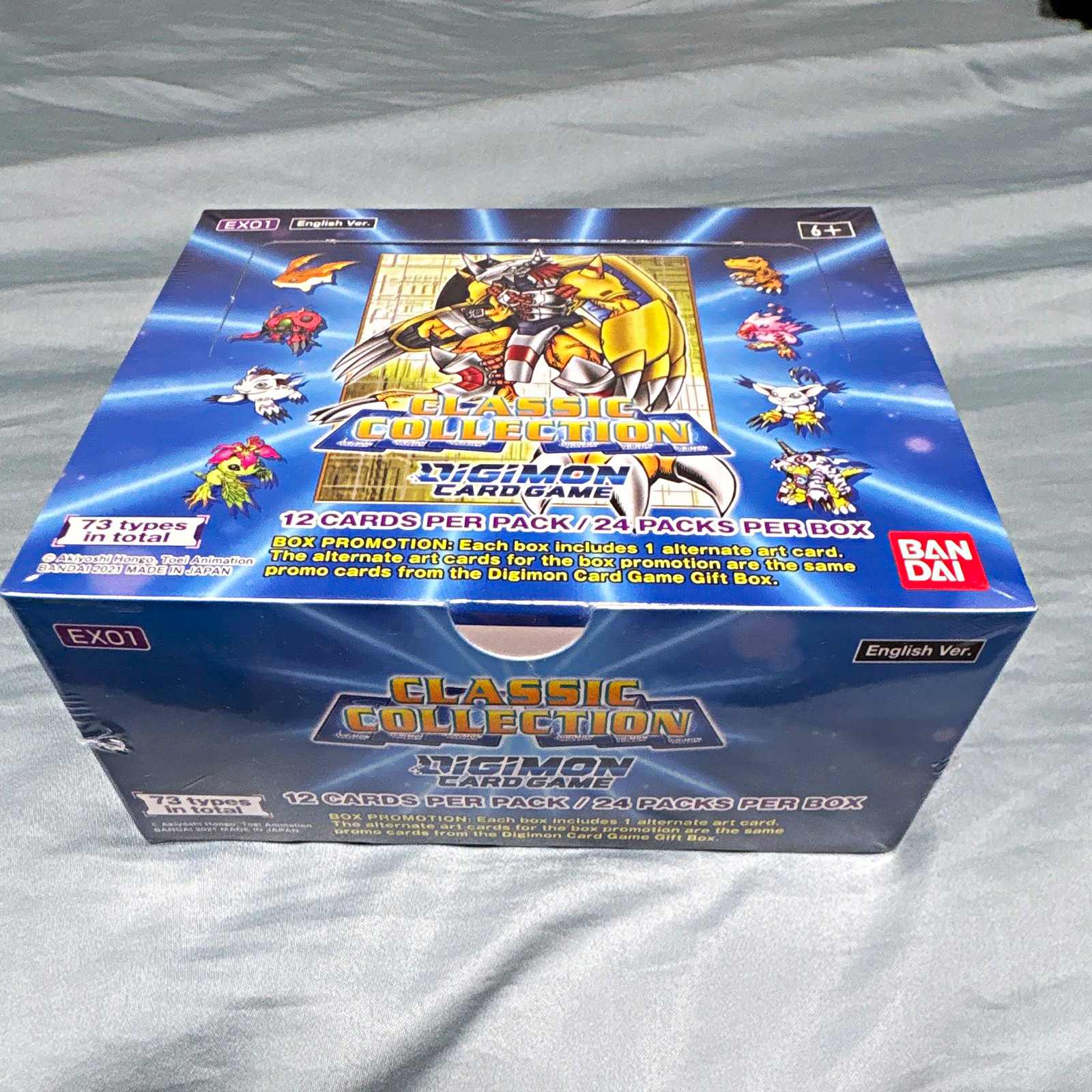 Bandai Digimon Card Game EX-01 Classic Collection Booster Box English 2021