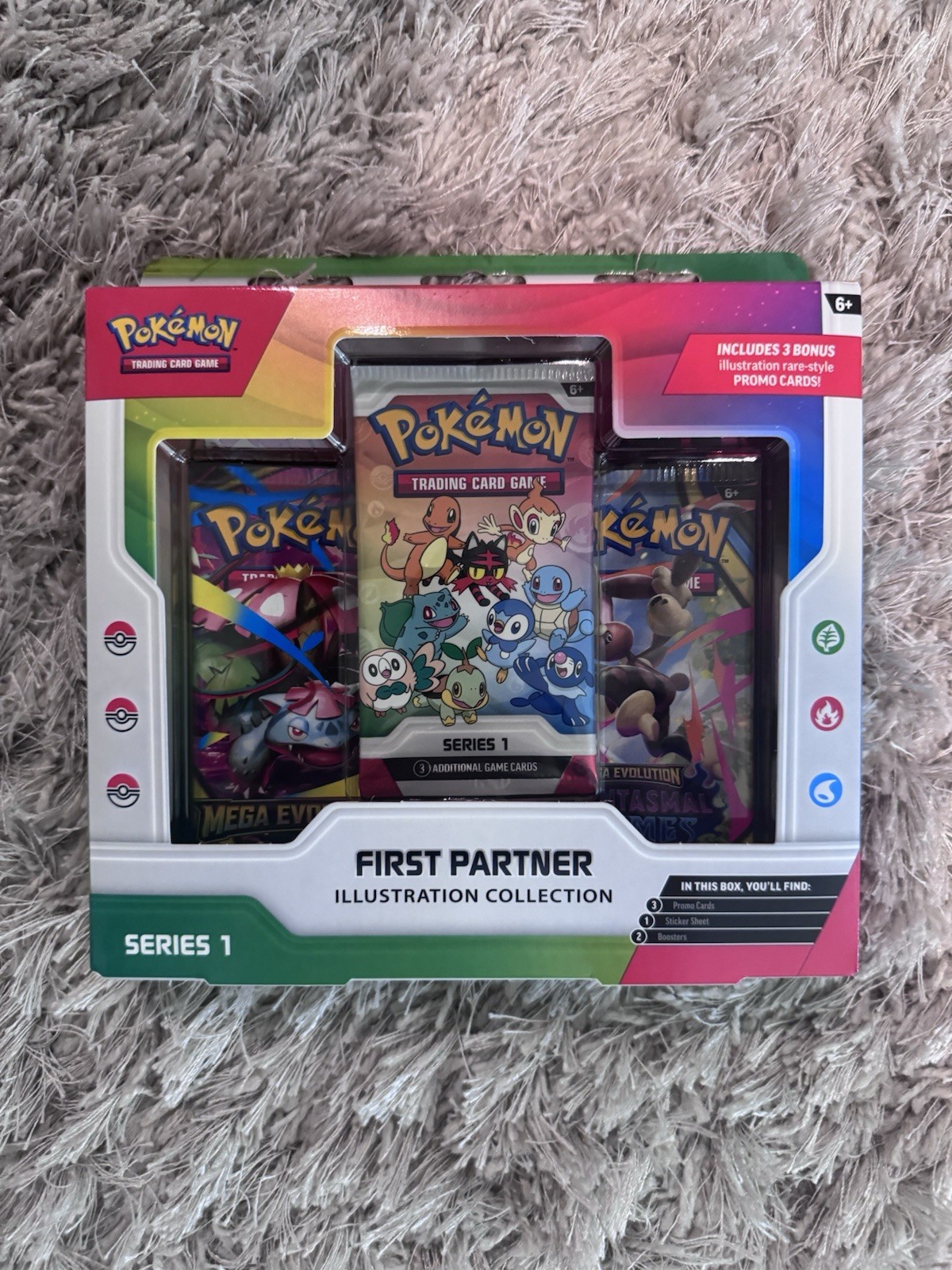 Pokémon First Partner Illustration Collection Series 1 Box