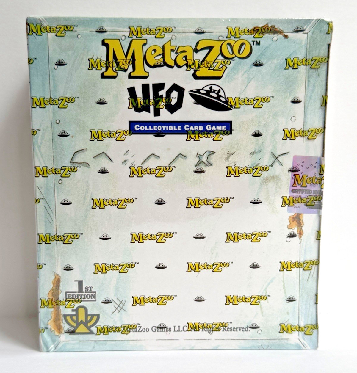 MetaZoo UFO 1st Edition Sealed Box 2022 Collectible Card Game 10 Booster Packs