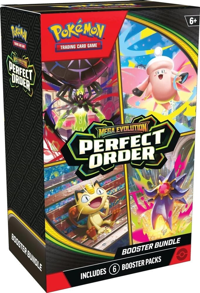 Pokemon TCG ME03 Perfect Order Booster Bundle Sealed New