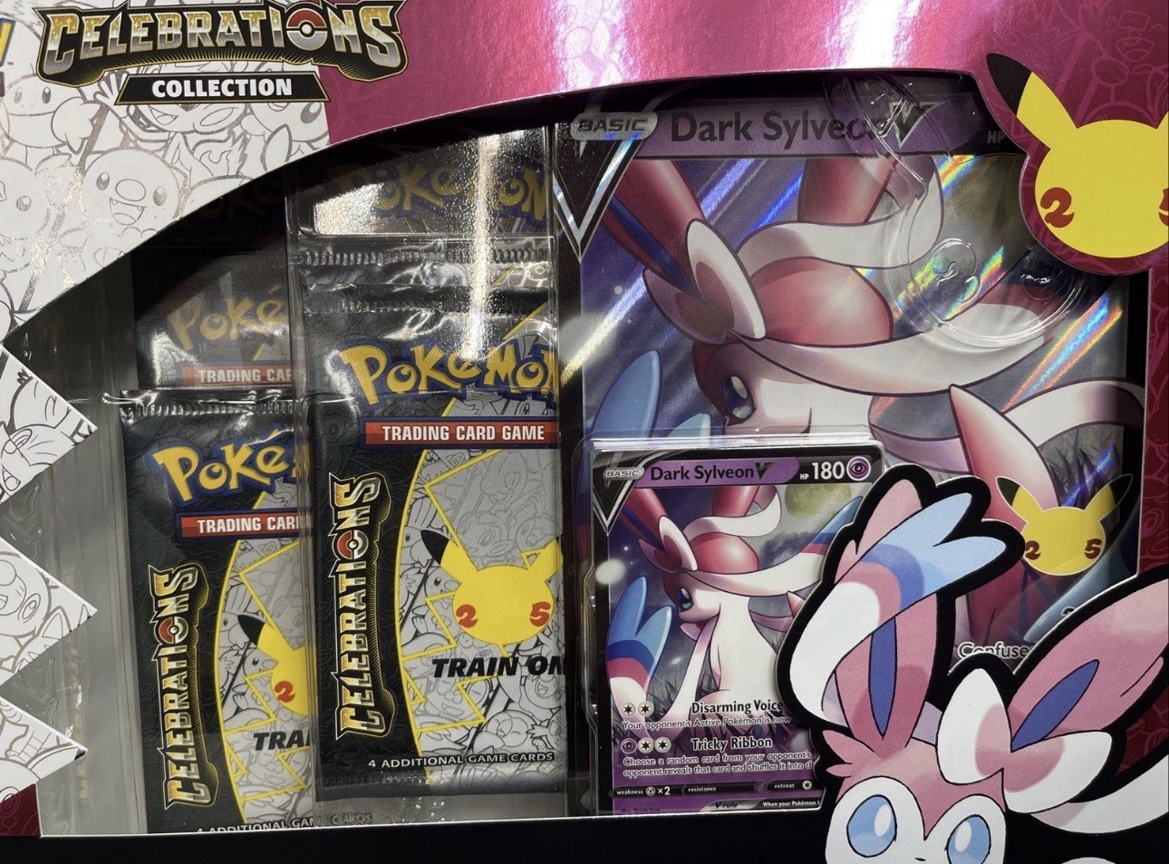 Pokemon TCG Celebrations Dark Sylveon V Box New Sealed