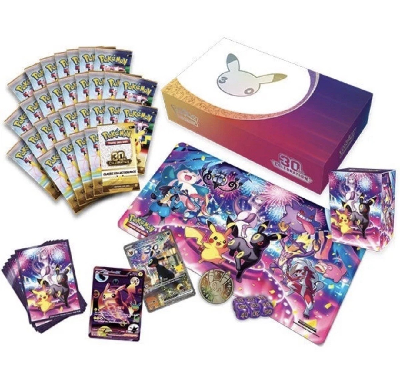 Pokémon TCG: 30th Anniversary Celebrations Preorder UPC ultra premium Presale