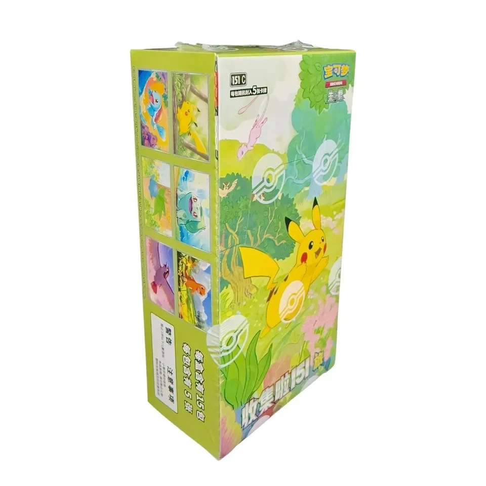 Collect 151 Journey Slim Booster Box – Pokemon TCG Simplified Chinese