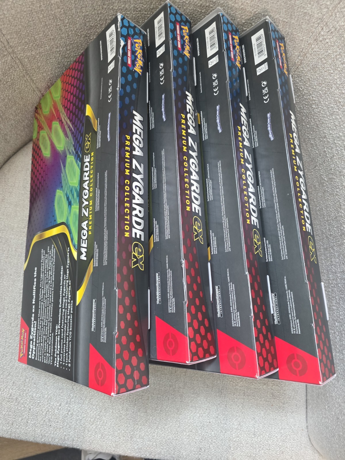 Pokemon TCG:Mega Zygarde ex Premium Collection Box Factory Sealed 4x