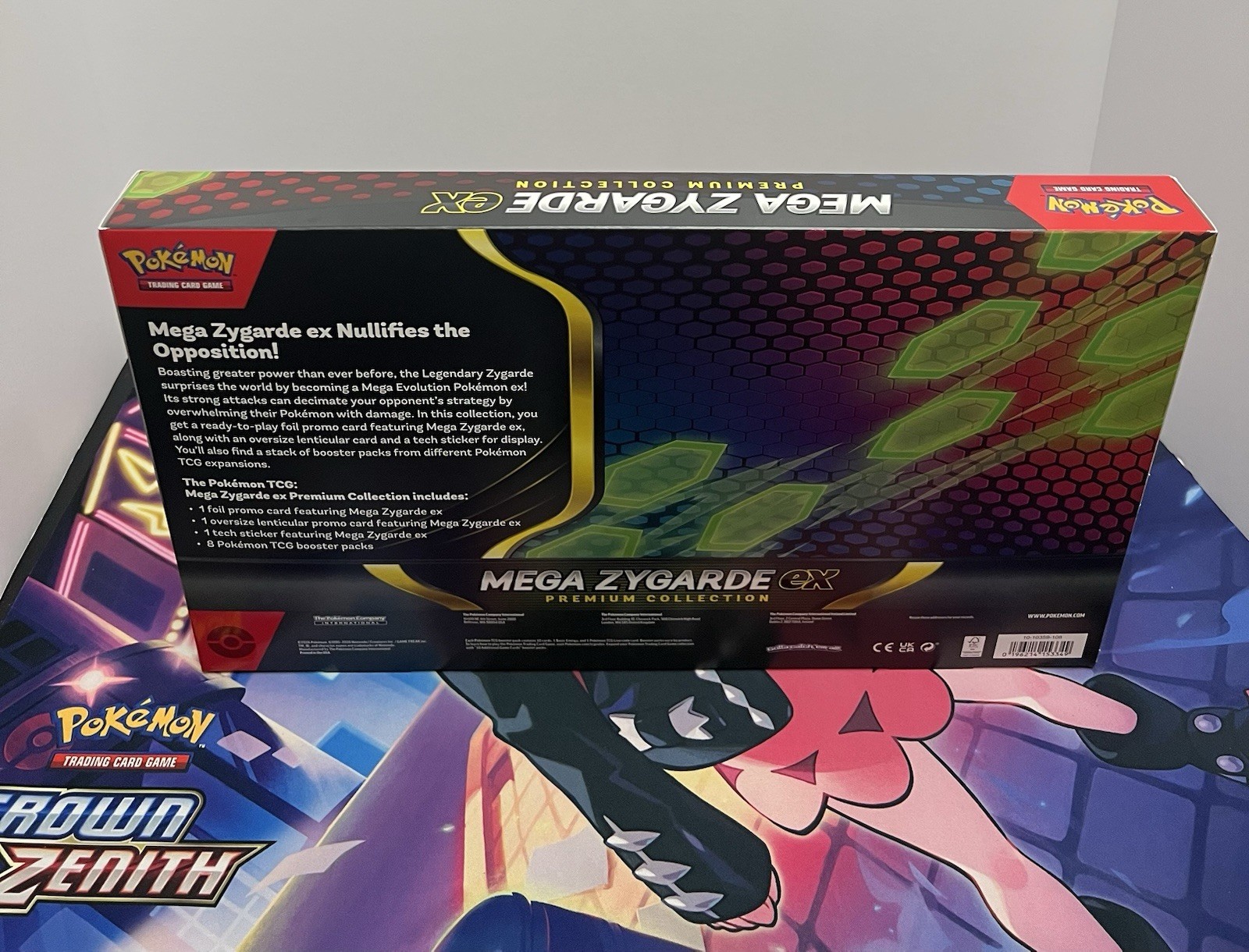 Pokémon Trading Card Game Mega Zygarde EX Premium Collection Box