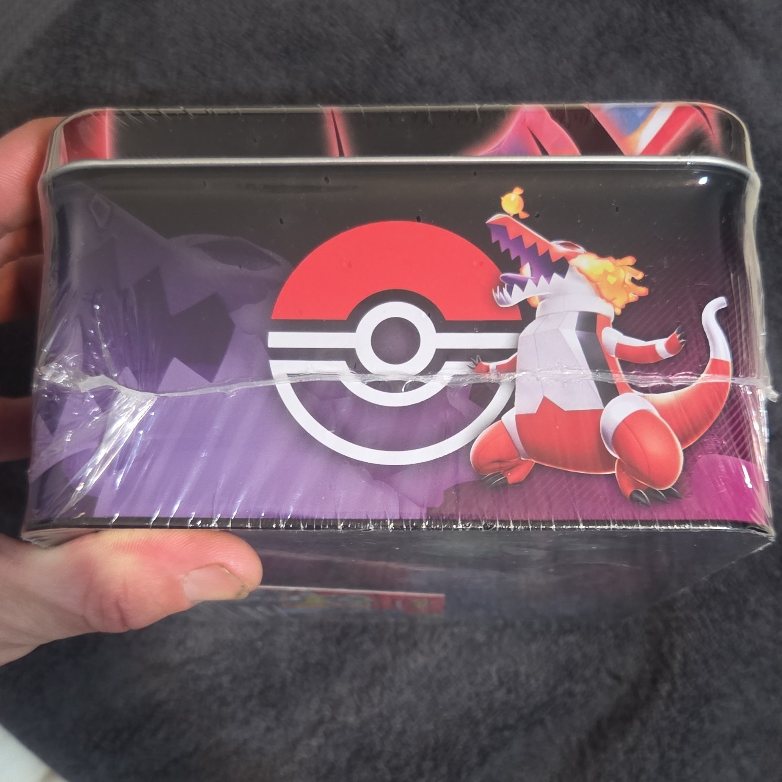Pokémon TCG Treasure Chest Tin Scarlet & Violet Charizard English 2023 6+ MPN