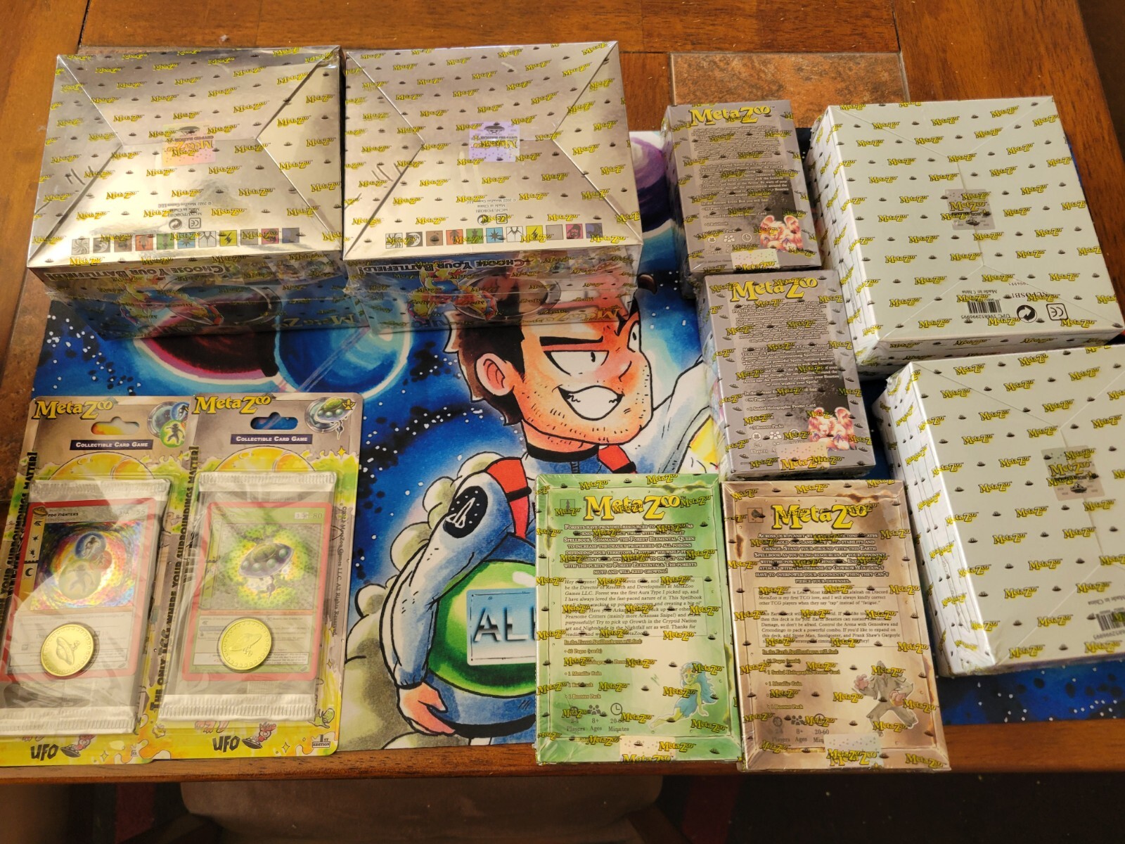 Metazoo TCG UFO BUNDLE Booster boxes, spellbooks, playmat Alpha Investments