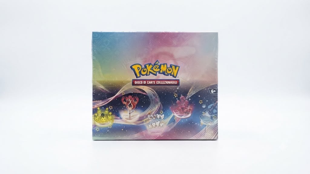 Pokemon Destiny of Paldea Mini Tin Display Box 10x Minitin ITALIAN Sealed