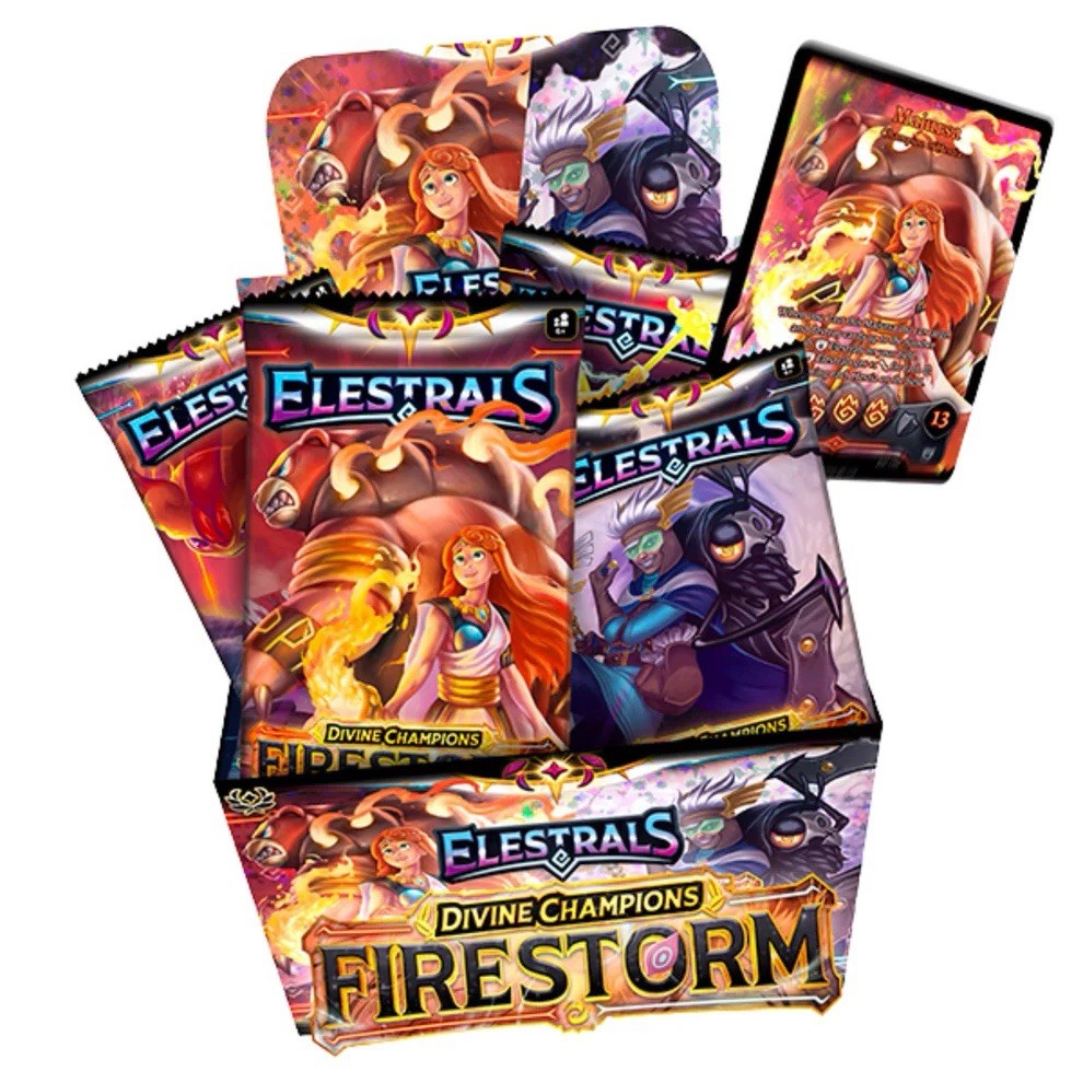 Elestrals Divine Champions Firestorm Booster Box Sealed FREE SHIP 🔥 NEW!