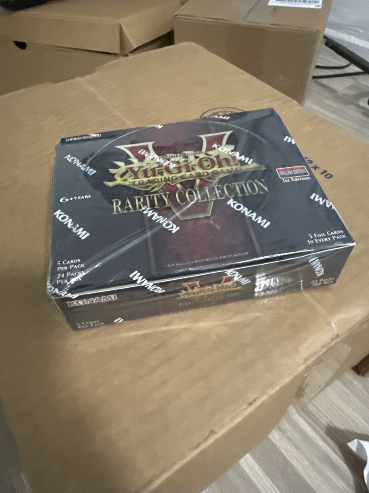 Yu-Gi-Oh! Rarity Collection 5. Booster Box 1st Edition Factory Sealed Konami