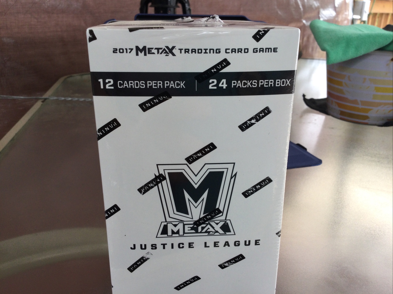 2017 PANINI. META X PANINI JUSTICE LEAGUE 24 PACKS BOOSTER BOX SEALED NEW