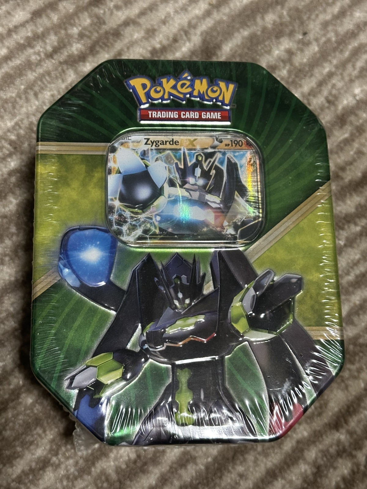 2016 Pokémon TCG Majesty Of Shiny Zygarde EX Shiny Kalos Tin New Sealed