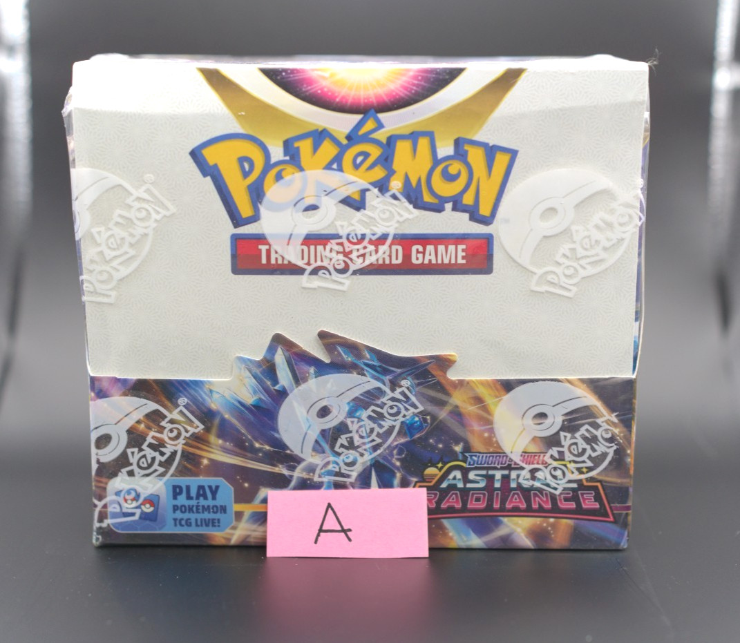 Sword & Shield Astral Radiance Booster Box Factory Sealed Pokemon Acrylic Box