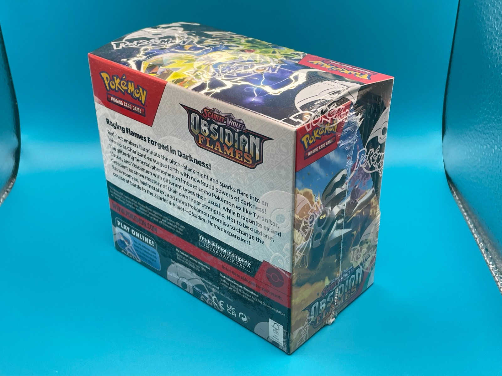 Obsidian Flames Booster Box 2023 Pokémon TCG Scarlet & Violet Sv03 Sealed