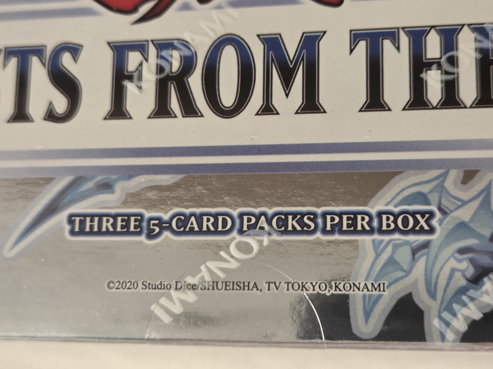 Yu-Gi-Oh! Ghosts From the Past Box 1st Edition Sealed Booster English TCG Konami