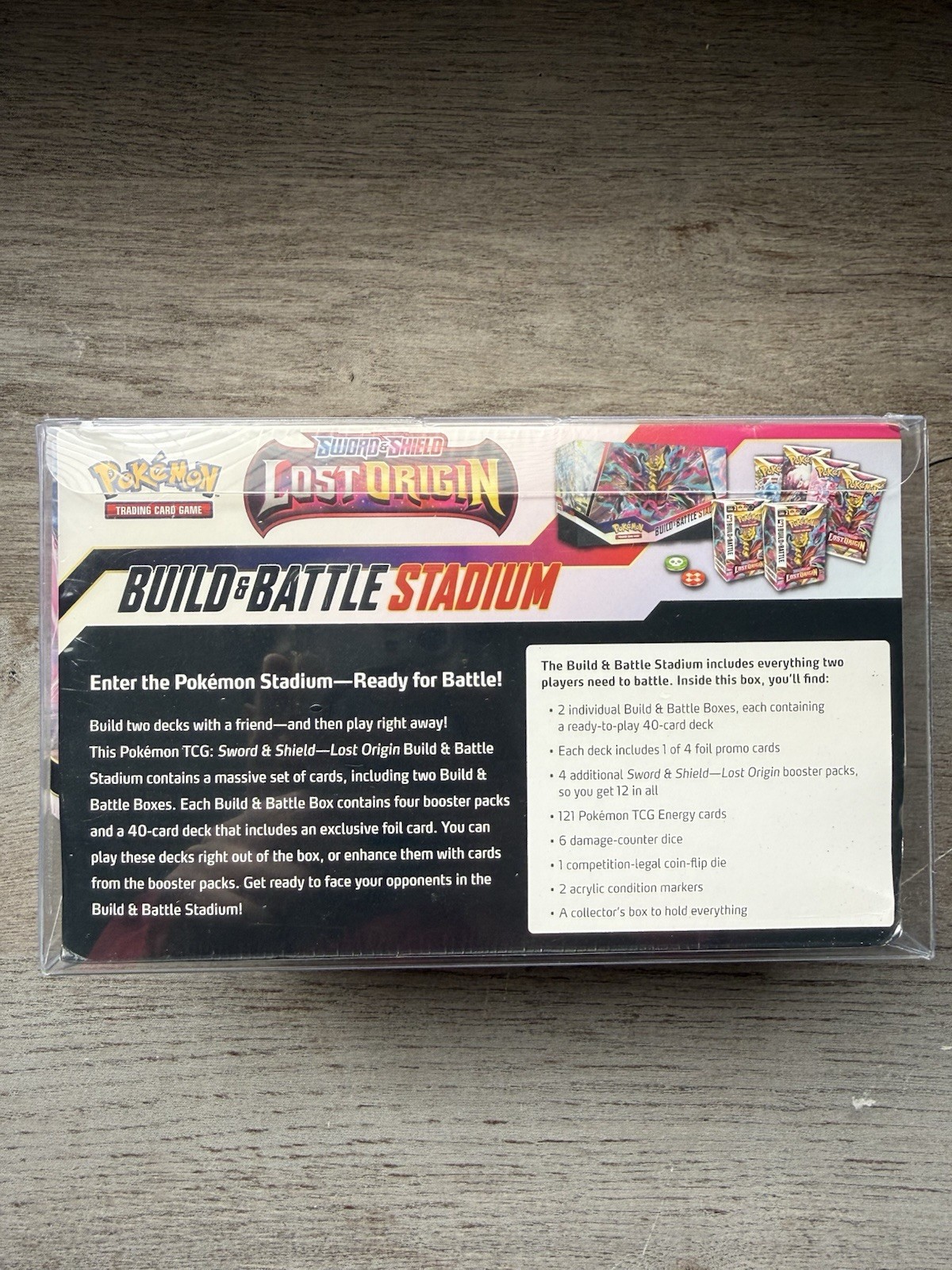 Pokemon TCG Lost Origin Build & Battle Stadium (NEW/SEALED)