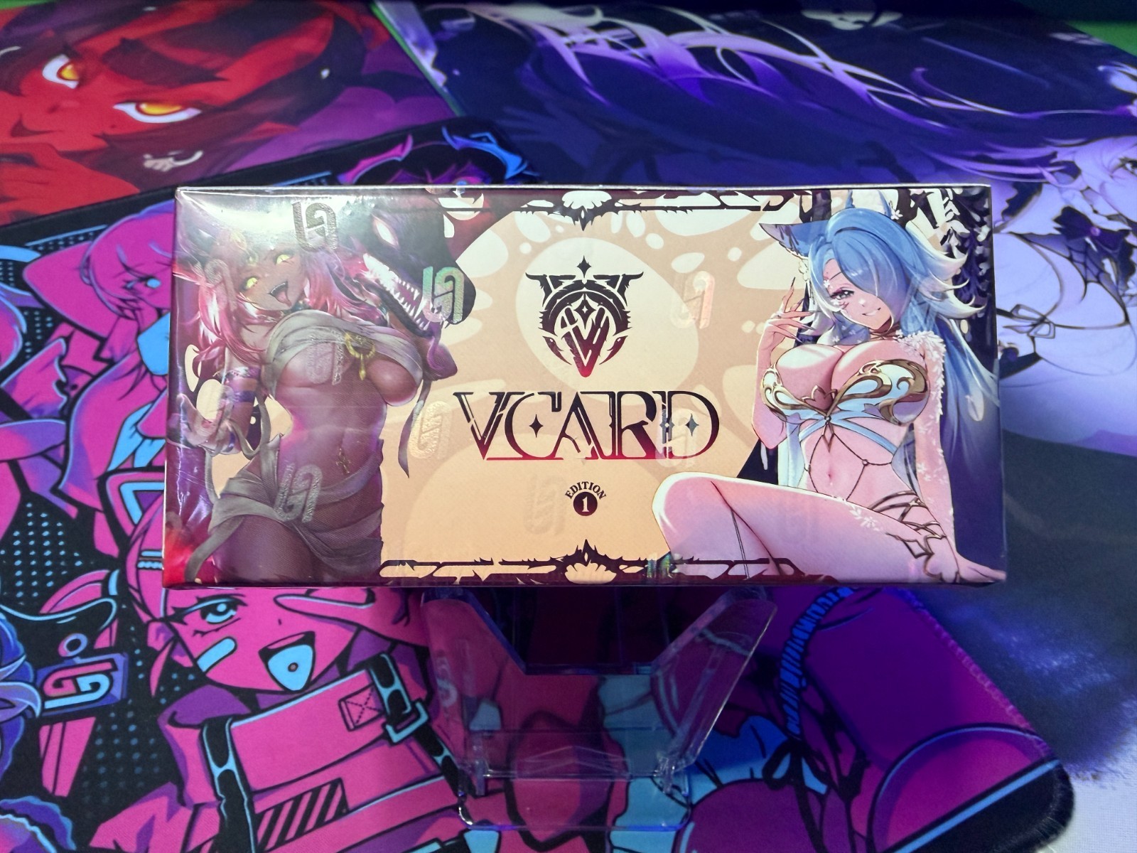 Gamersupps Vcard Divine Chaos First 1st Edition Booster Box New & Sealed In Hand