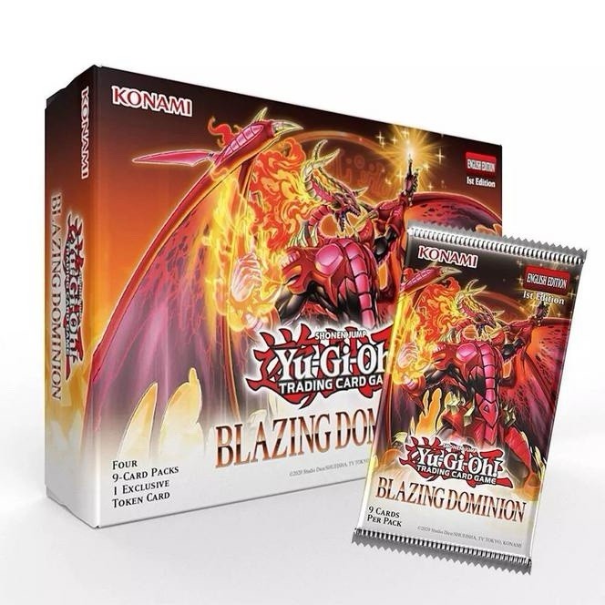 Yu-Gi-Oh Blazing Dominion “1st Edition” Booster Box TCG ENGLISH FACTORY SEALED