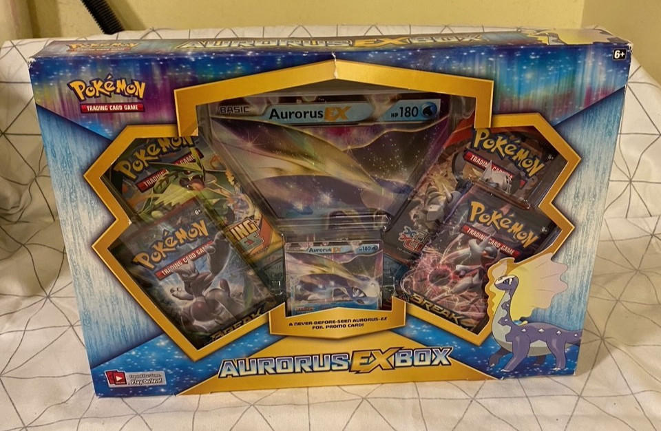 Pokemon Trading Cards Game Aurorus EX Box New Never Opened Original in Box