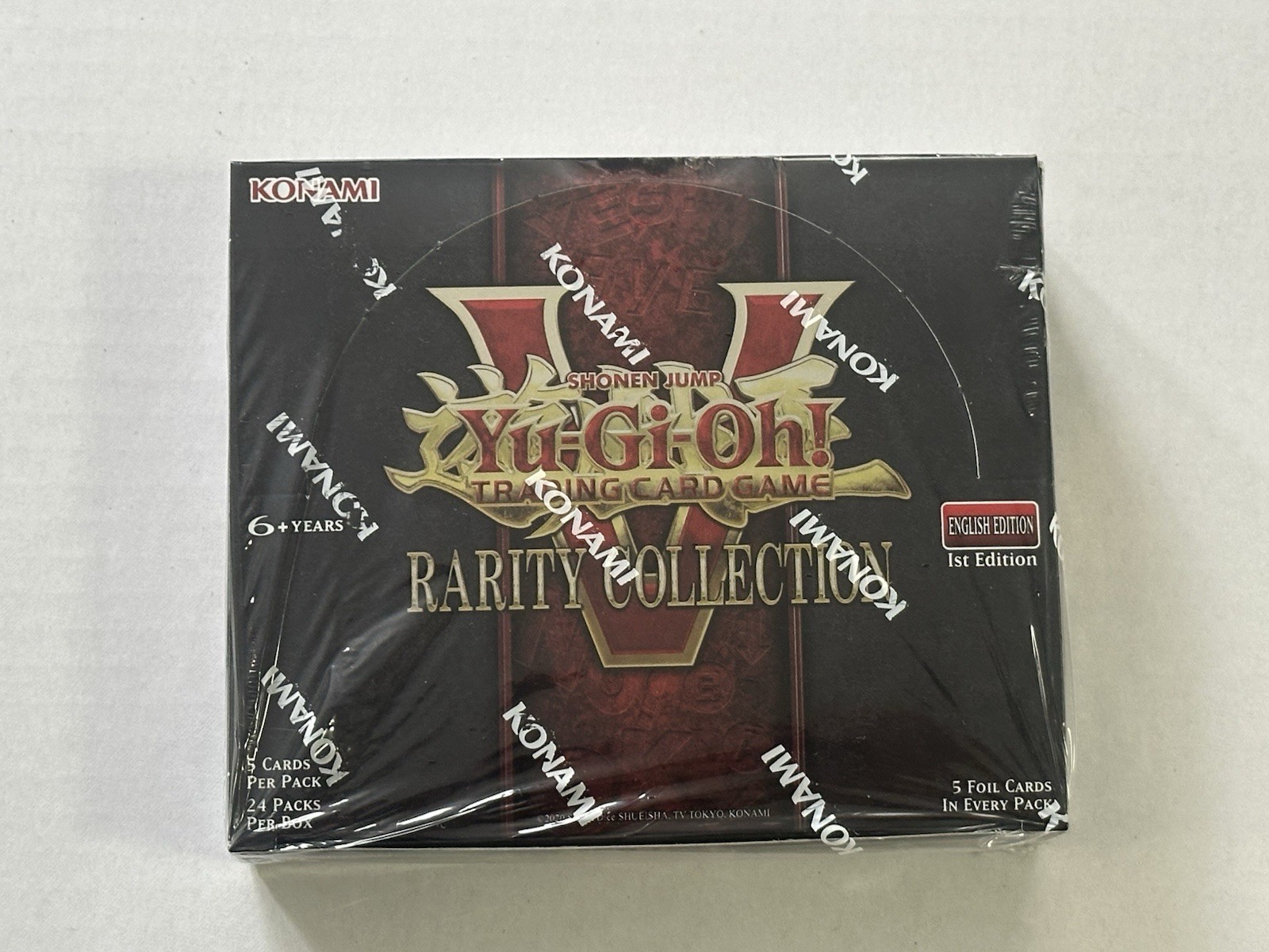Yugioh Rarity Collection 5 Booster Box Brand New Factory Sealed 24 Packs!