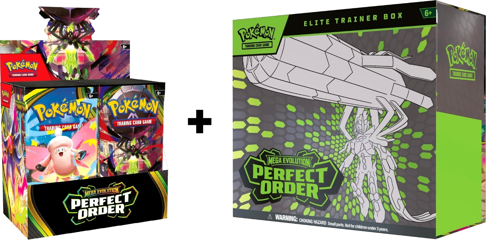 Pokemon TCG ME03 Perfect Order Booster Box & Elite Trainer Bundle Sealed New