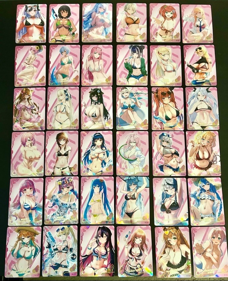 Goddess Maiden Girl Party 5 Card Anime Spicy Waifu 20 Pack Booster Box New
