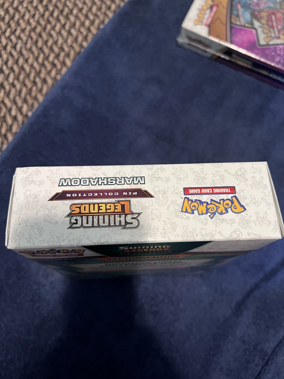 Pokemon 2017 Shining Legends 3 Pack Booster/Pin Box Factory Sealed (Marshadow)