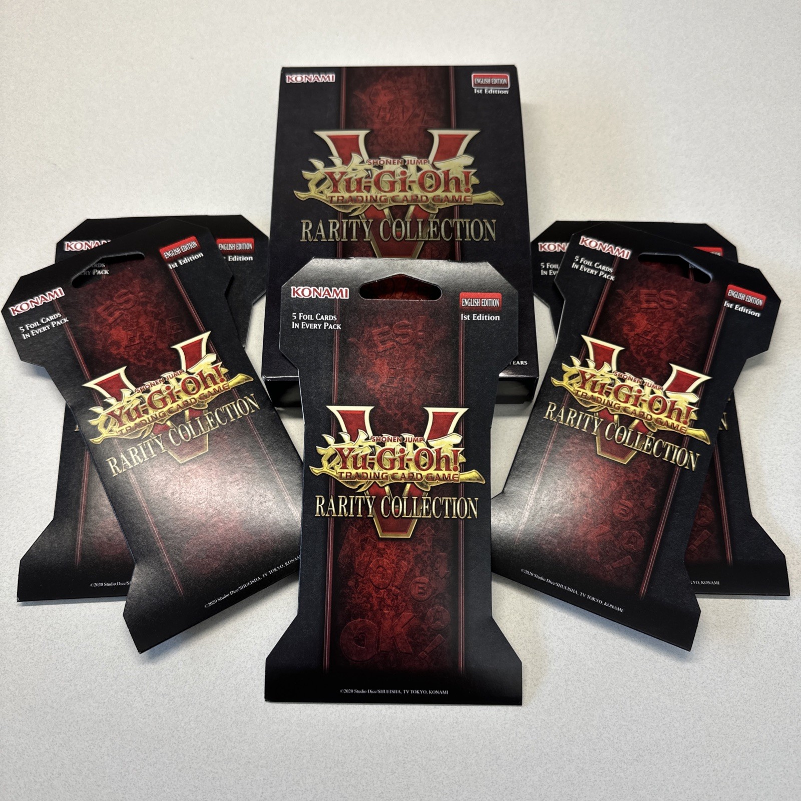 Yu-Gi-Oh! Rarity Collection 5 Box 1st Edition, Plus 5 Packs!
