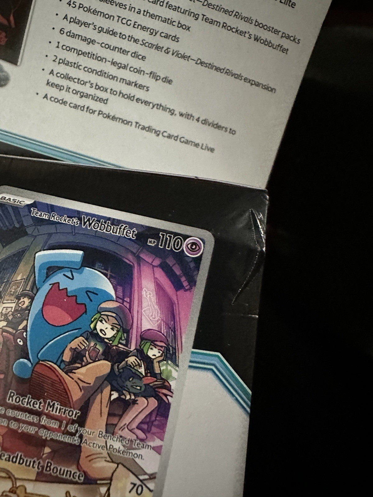 NEW Pokemon Destined Rivals Elite Trainer Box Ripped Sealed
