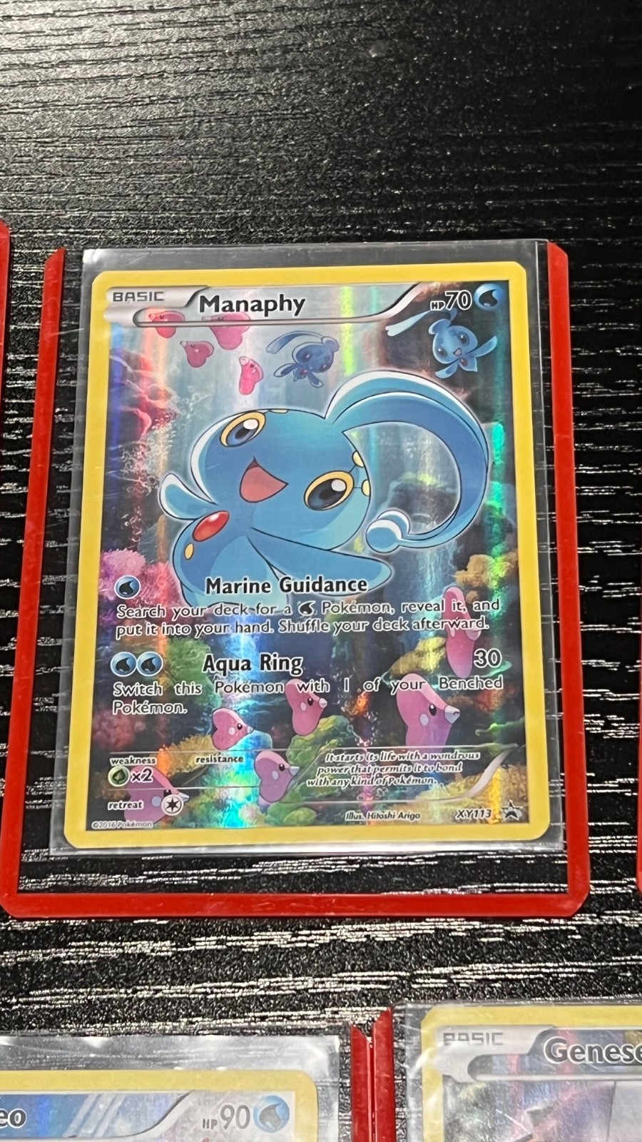 Pokemon 20th anniversary cards mythical collection complete set-near mint