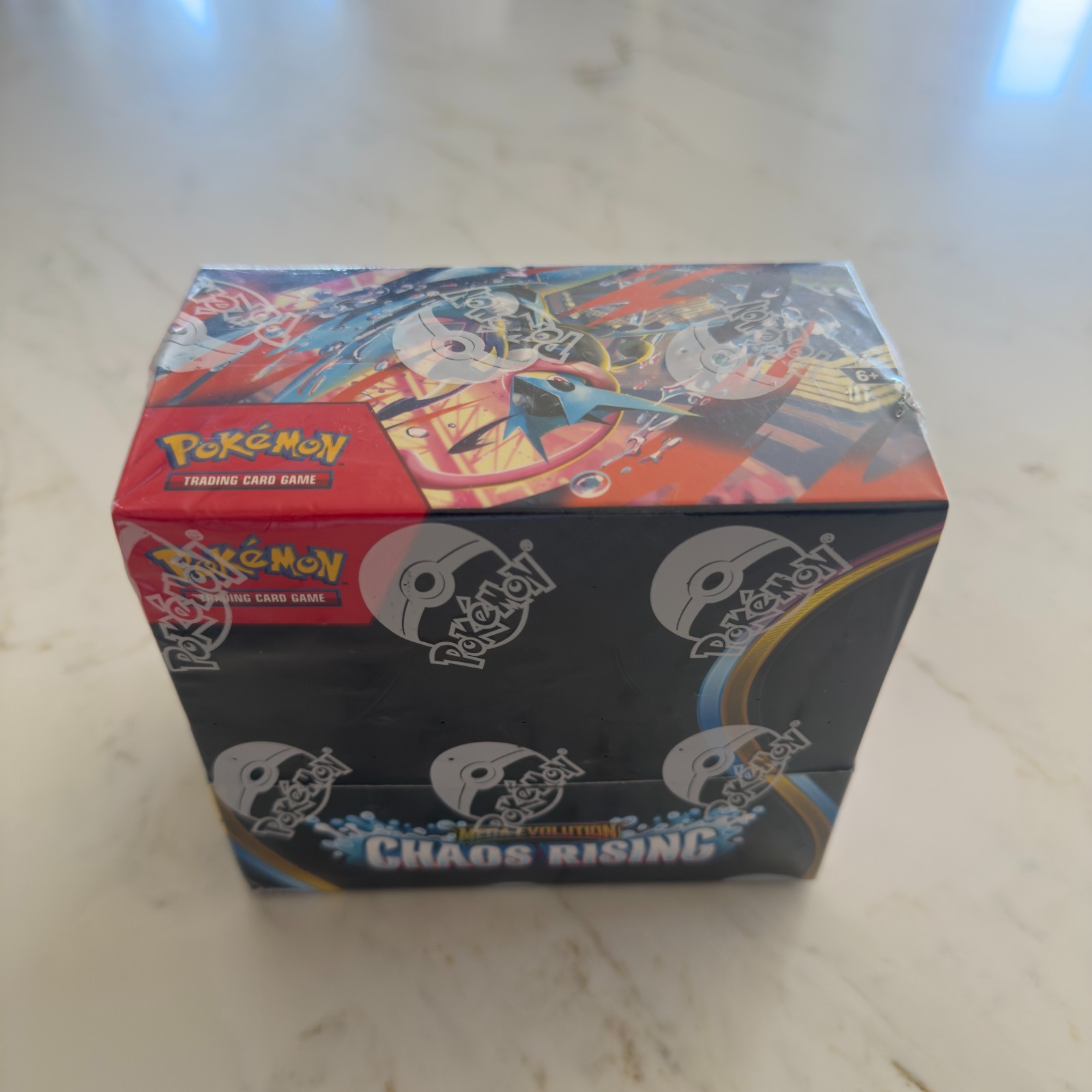 Pokemon TCG Mega Evolution Chaos Rising Booster Box Factory Sealed New 36 Packs