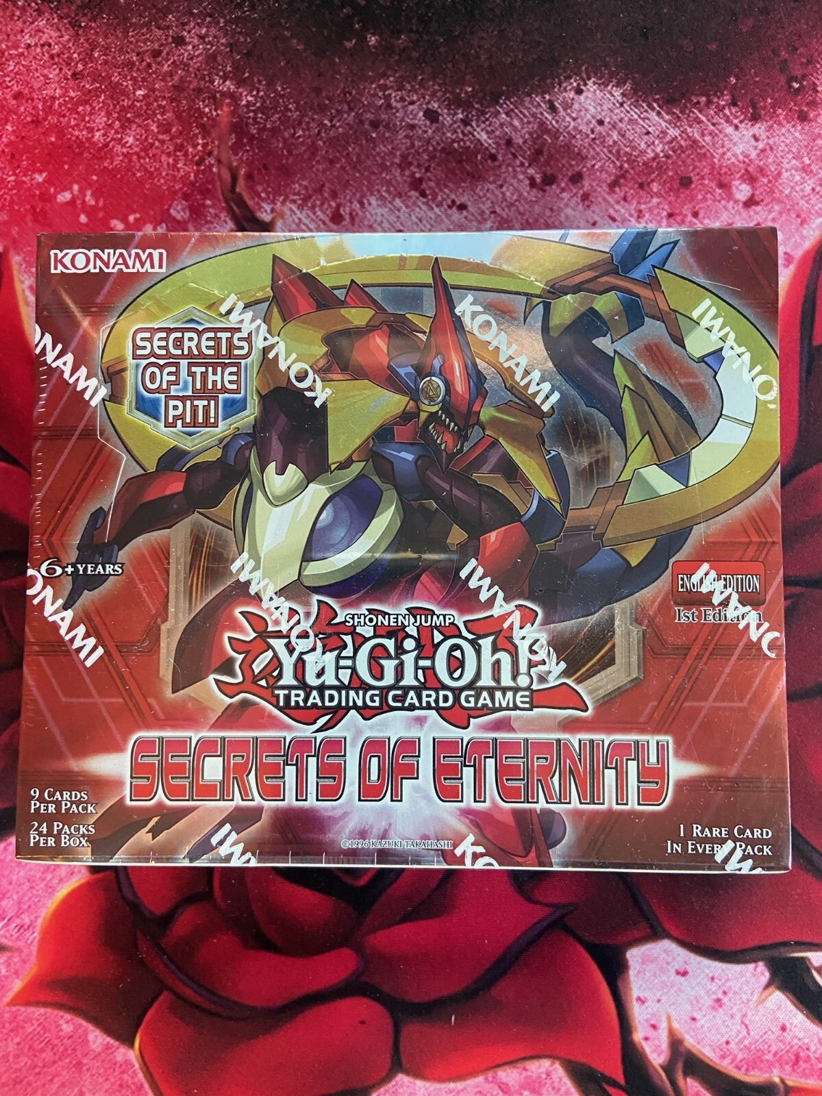 Yugioh Secrets Of Eternity 1st Edition Booster Box Factory Sealed Brand New