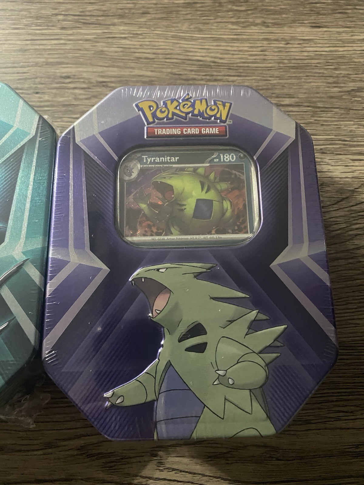 Pokémon TCG Triple Whammy Tins Sealed Lot of 3 Slaking Darkrai Tyranitar