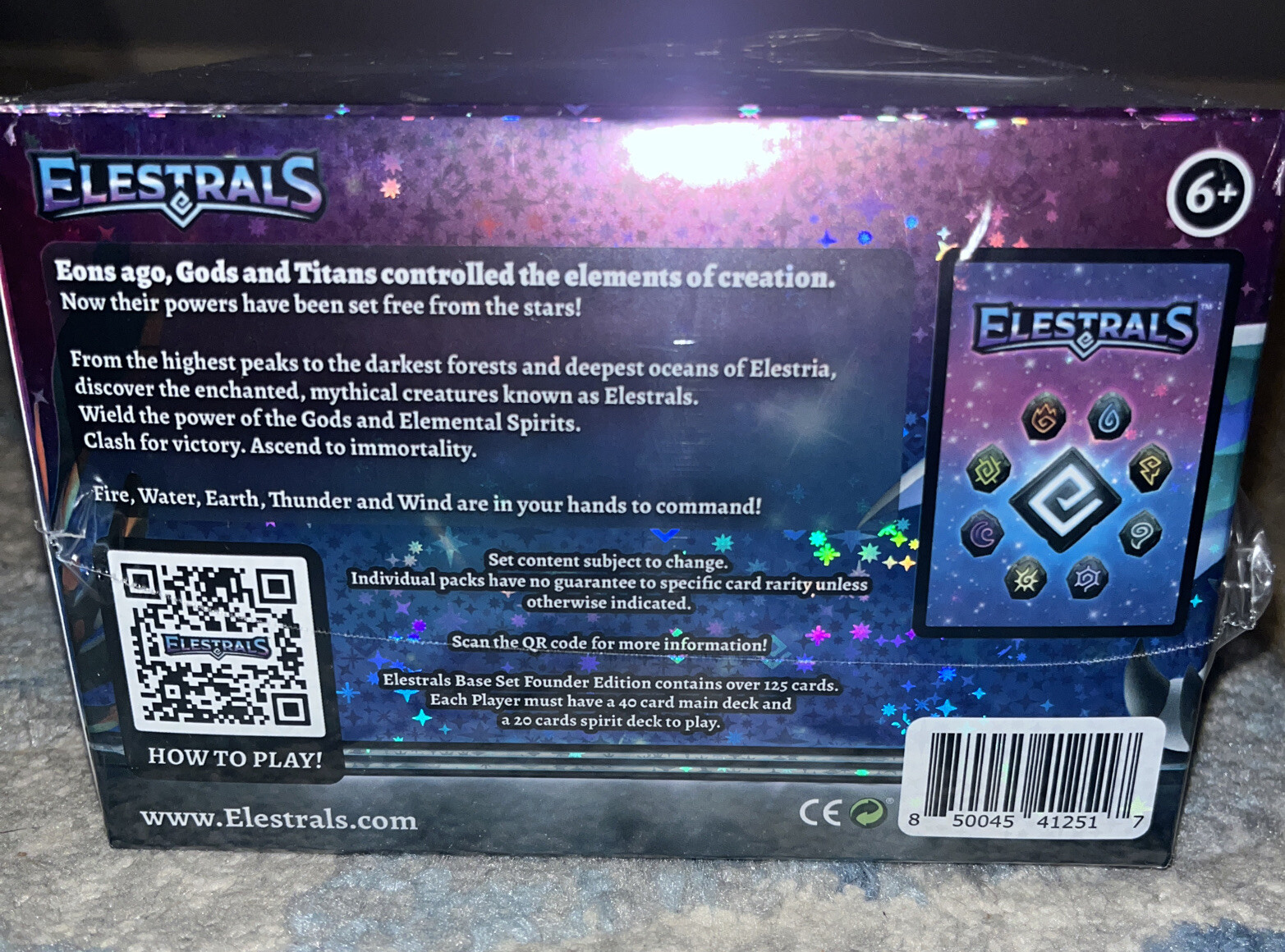 1x Elestrals TCG Founder’s Edition Booster Box New Sealed (US only)