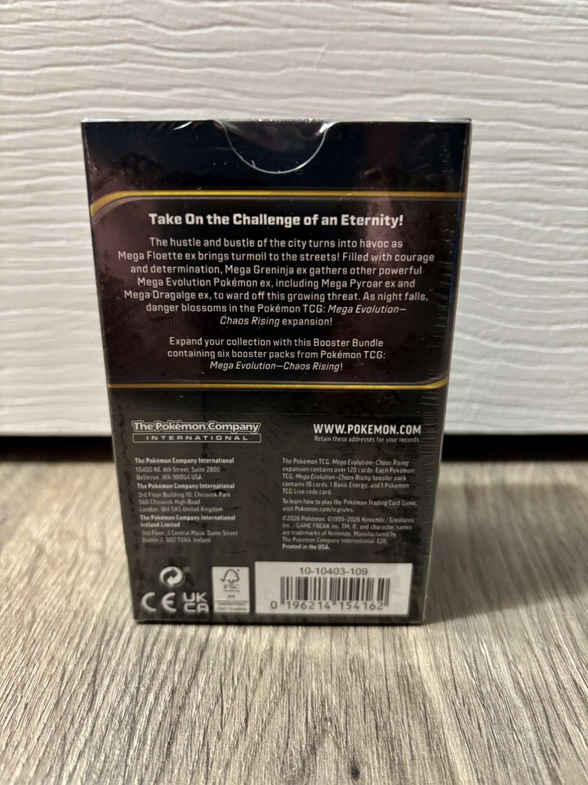 Pokemon TCG: Chaos Rising Factory Sealed Booster Bundle Box