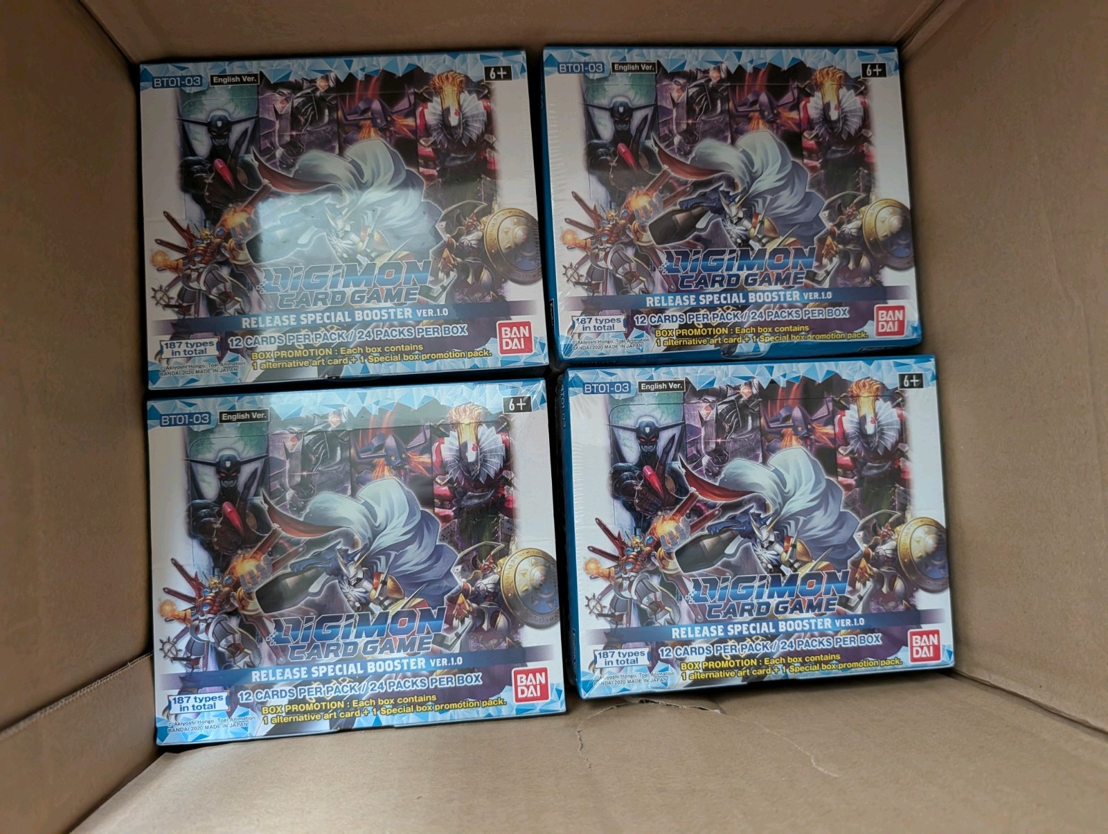 Digimon CCG TCG Release Special Booster Box Ver. 1.0 Box English