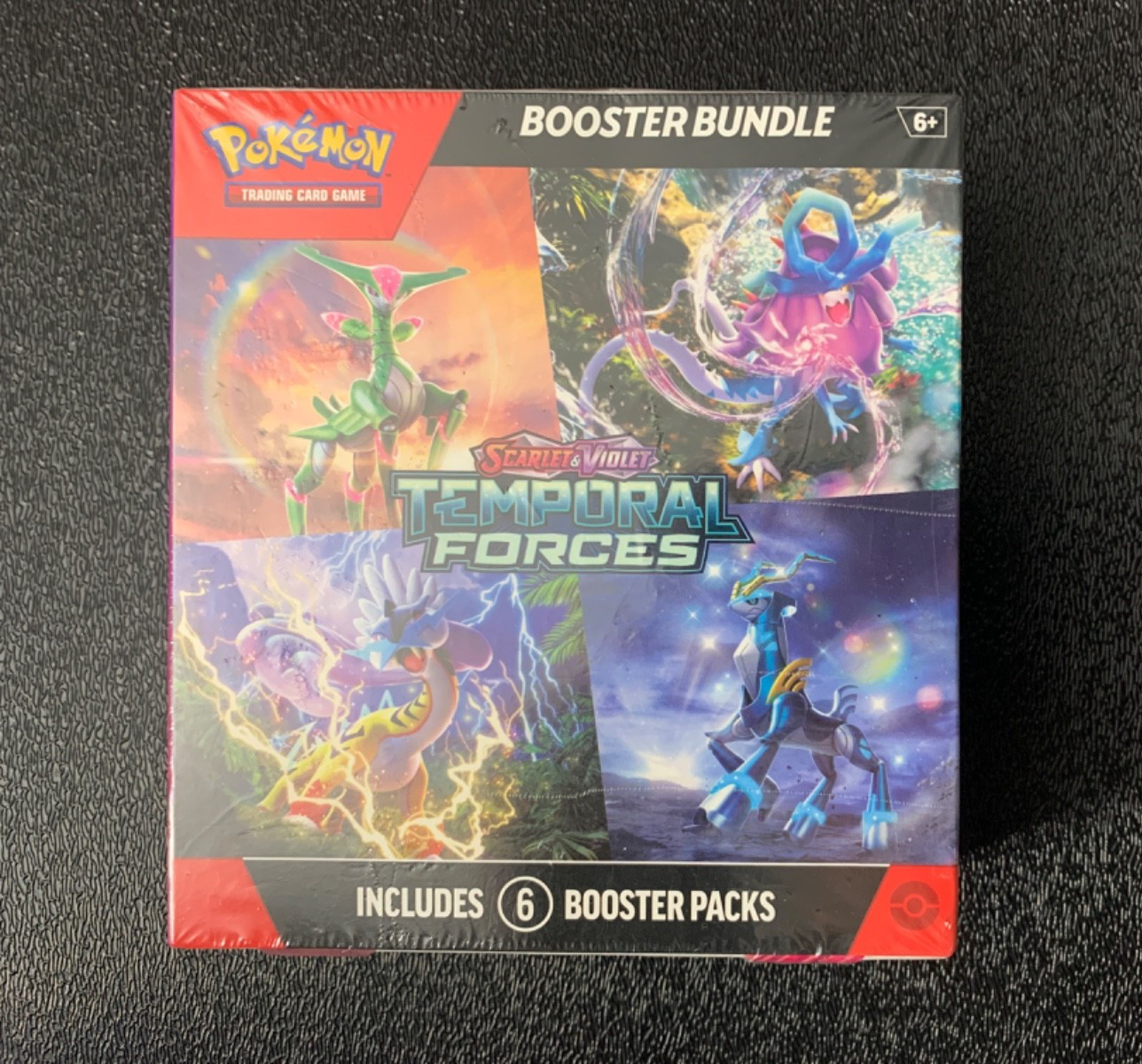 Pokemon TCG Scarlet & Violet Temporal Forces Factory Sealed Booster Bundle