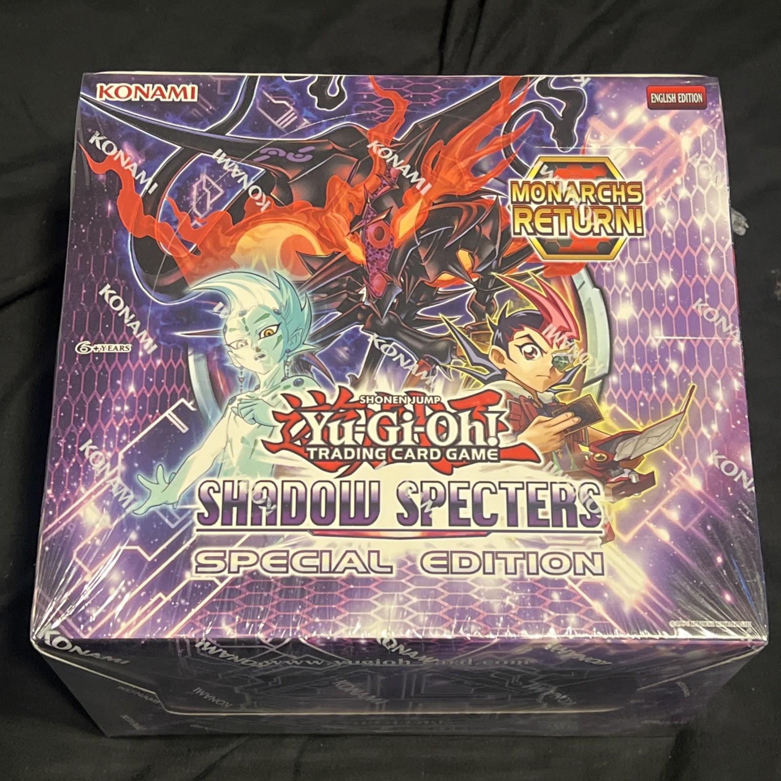 Yugioh Shadow Specters Special Edition Display Box Factory Sealed